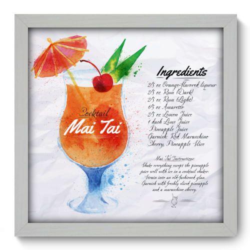 Imagem de Quadro Decorativo - Mai Tai - 33cm x 33cm - 086qdcb