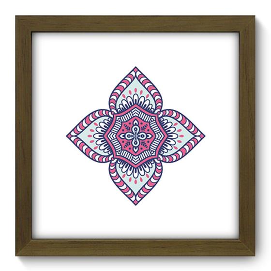 Imagem de Quadro Decorativo - Mandala - 22cm x 22cm - 107qddm