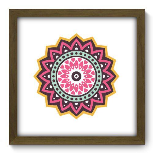 Imagem de Quadro Decorativo - Mandala - 33cm x 33cm - 210qddm