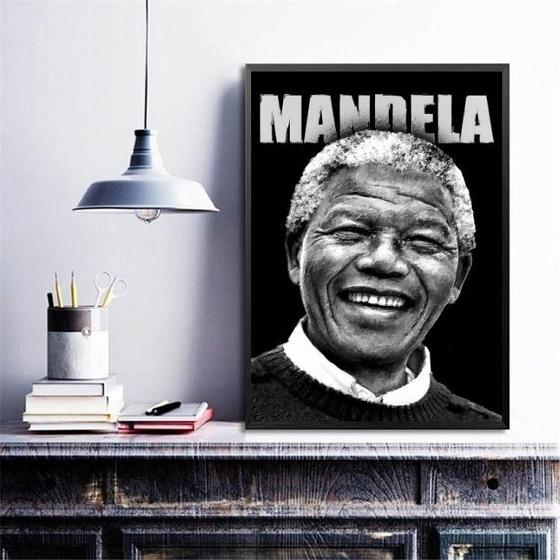 Imagem de Quadro Decorativo Mandela 24X18Cm - Com Vidro