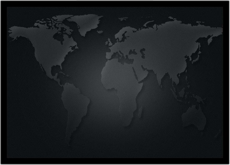 Imagem de Quadro Decorativo Mapa-Múndi Artístico Continentes Black Salas Escritórios Com Moldura RC091