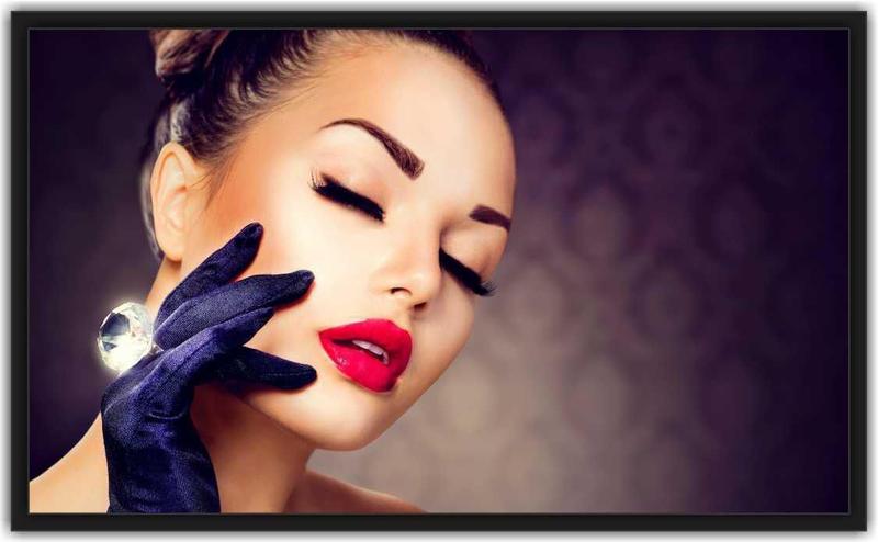 Quadro Decorativo Maquiagem Salão De Beleza Fashion Hair Com Moldura 1 metro x 60 cm TT19 Menor preço em Quadro Decorativo Maquiagem Salão De Beleza Fashion Hair Com Moldura 1 metro x 60 cm TT19
