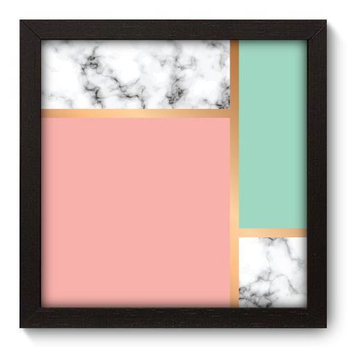 Imagem de Quadro Decorativo - Mármore - 22cm x 22cm - 175qnaap