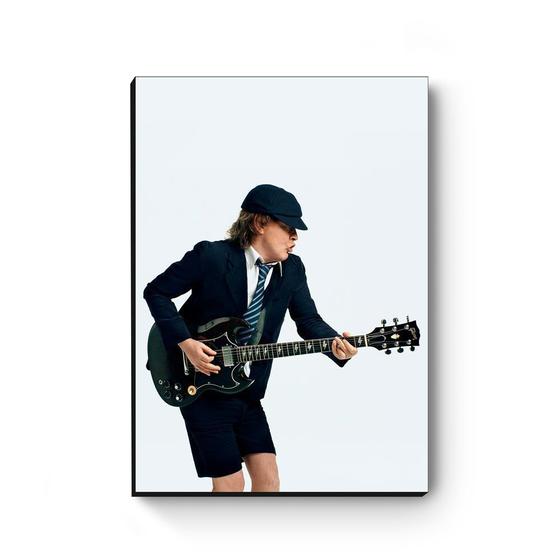 Imagem de Quadro decorativo MDF Angus Young AC/DC MOD2