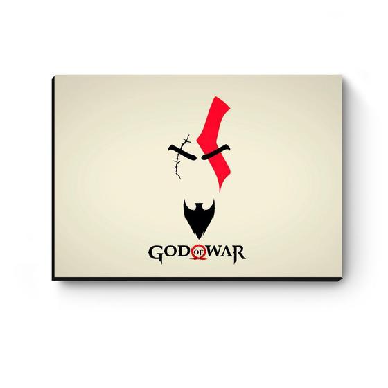 Imagem de Quadro decorativo MDF God Of War Kratos