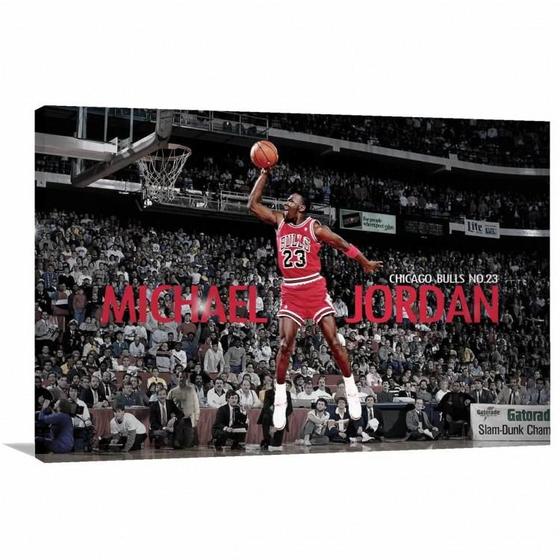Imagem de Quadro decorativo Michael  Enterrando com Tela em Tecido