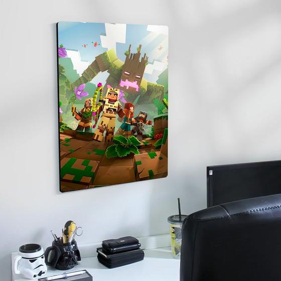 Imagem de Quadro Decorativo Minecraft Mdf 27x20cm