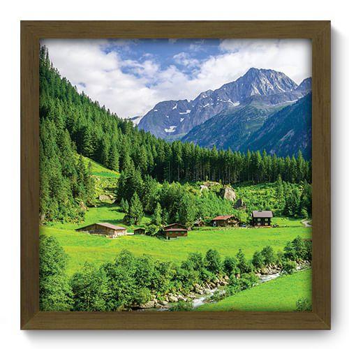 Imagem de Quadro Decorativo - Montanhas - 33cm x 33cm - 053qdpm