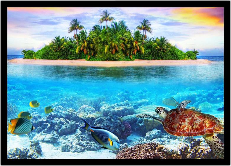 quadro-decorativo-natureza-paisagem-ilha-animais-salas-quartos