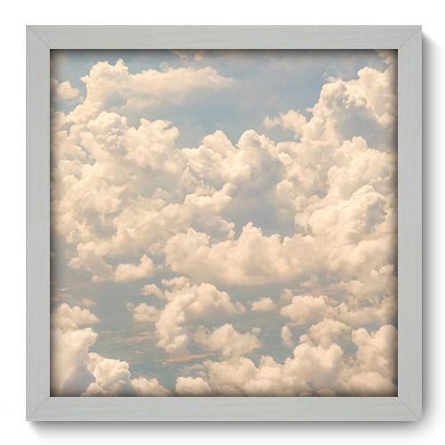 Imagem de Quadro Decorativo - Nuvens - 33cm x 33cm - 048qndbb