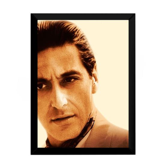 Imagem de Quadro Decorativo O Poderoso Chefão 2 Al Pacino 42x29