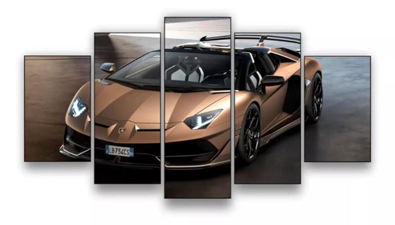 Imagem de Quadro Decorativo Painel Carro Lamborghini"