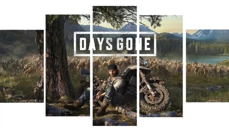 Imagem de Quadro Decorativo Painel Days Gone"