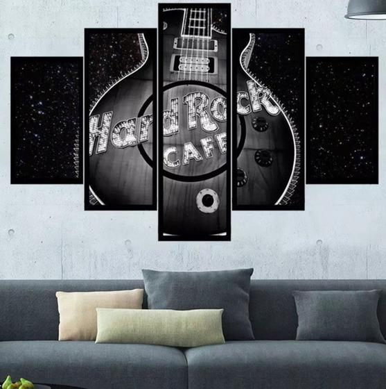 Imagem de Quadro Decorativo Painel Guitarra"