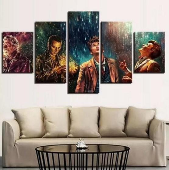 Imagem de Quadro Decorativo Painel Mosaico Doctor Who"