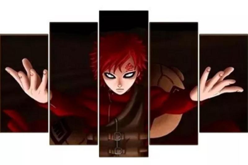 Imagem de Quadro Decorativo Painel Naruto Gaara"