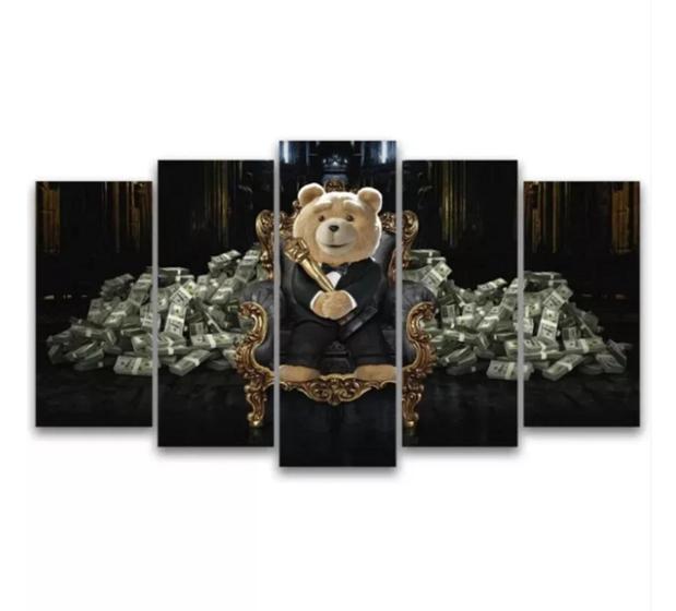 Imagem de Quadro Decorativo Painel Ted Money 2"