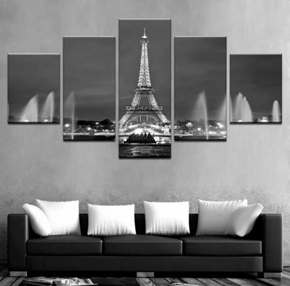 Imagem de Quadro Decorativo Painel Torre Eiffel Paris"