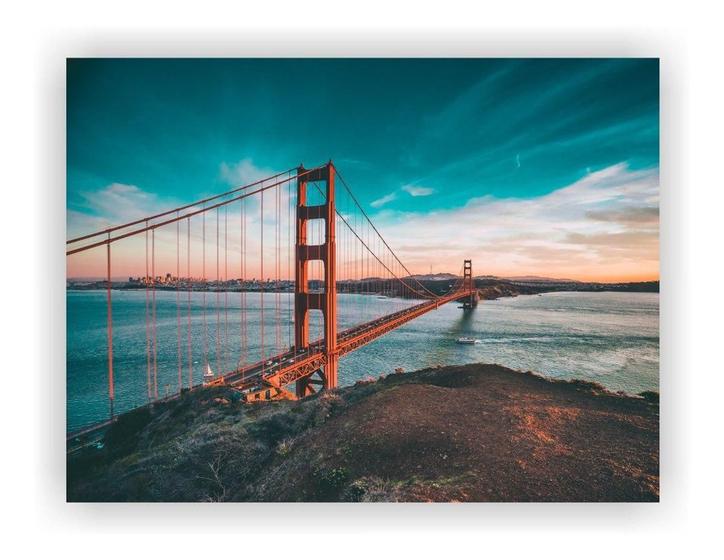 Imagem de Quadro Decorativo Paisagens Variadas Sem Moldura Mod 34