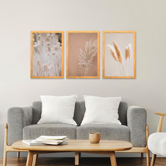 Imagem de Quadro Decorativo Para Sala De Estar Moderno Moldura