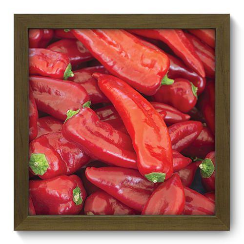 Imagem de Quadro Decorativo - Pimenta - 22cm x 22cm - 233qdcm