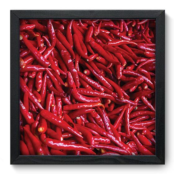 Imagem de Quadro Decorativo - Pimenta - 33cm x 33cm - 235qdcp