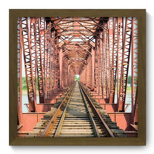 Imagem de Quadro Decorativo - Ponte - 33cm x 33cm - 077qddm