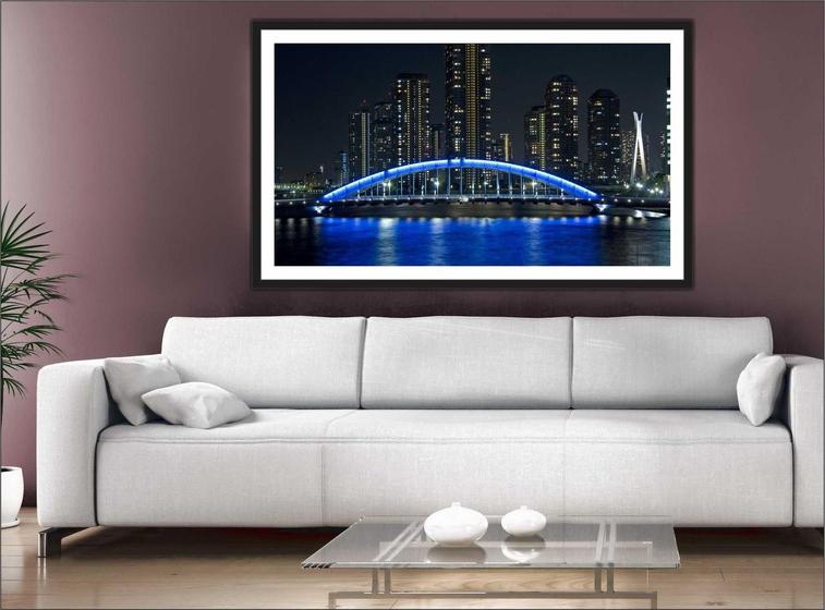 Imagem de Quadro Decorativo Ponte Japão Salas Decorações Com Moldura TT09