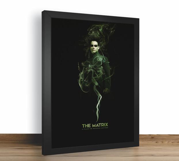 Imagem de Quadro Decorativo Poste The Matrix Neo Escolhido Classico