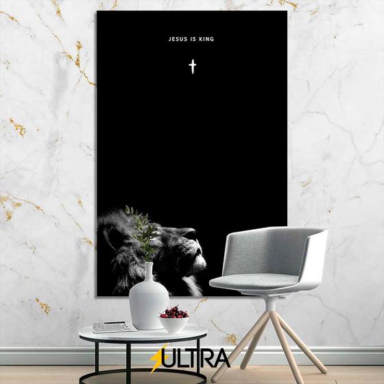 Imagem de Quadro Decorativo Religioso 90x60cm - Conexão Divina para o Ateliê