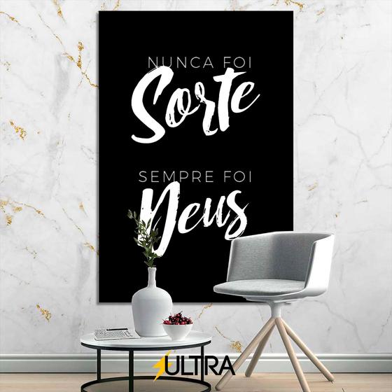 Imagem de Quadro Decorativo Religioso 90x60cm - Inspiração para Home Office