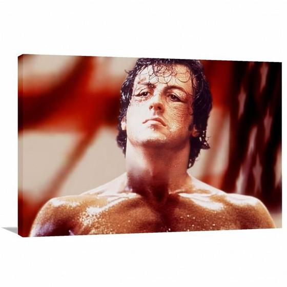 Imagem de Quadro decorativo Rocky Balboa - Filmes - Tela em Tecido