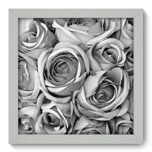 Imagem de Quadro Decorativo - Rosas - 22cm x 22cm - 005qnfab