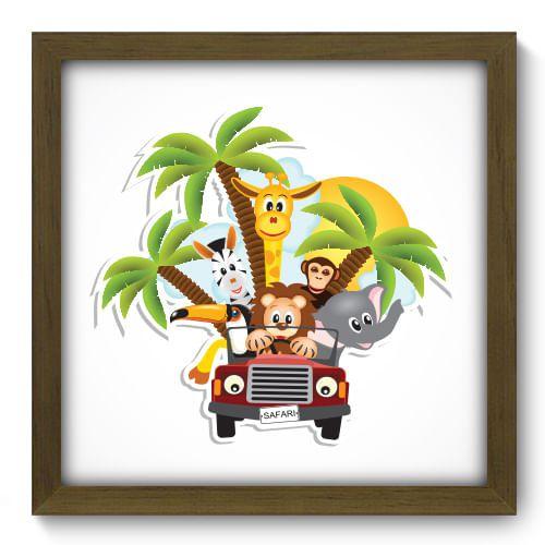 Imagem de Quadro Decorativo - Safari - 33cm x 33cm - 031qdbm