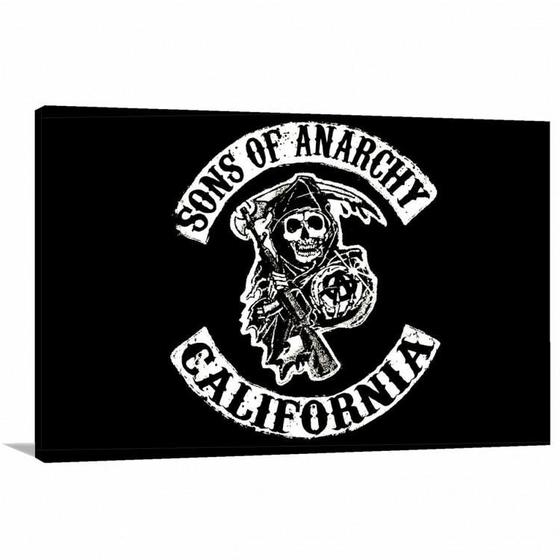 Imagem de Quadro decorativo Sons of Anarchy - Tela em Tecido