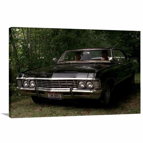 Imagem de Quadro decorativo Supernatural - Impala Baby - Tela em Tecido