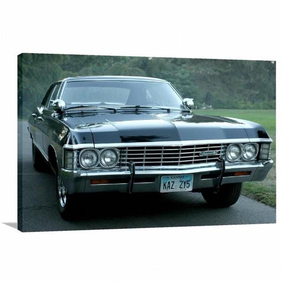 Imagem de Quadro decorativo Supernatural - Impala - Tela em Tecido