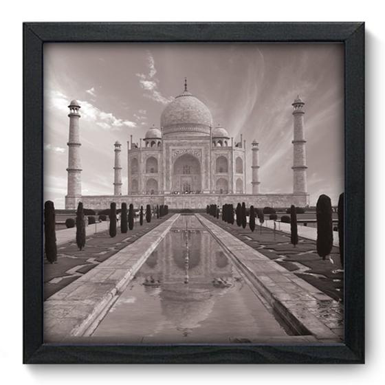 Imagem de Quadro Decorativo - Taj Mahal - 33cm x 33cm - 010qdmp