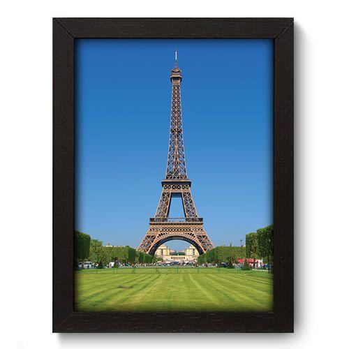 Imagem de Quadro Decorativo - Torre Eiffel - 19cm x 25cm - 106qnmap