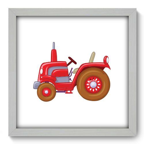 Imagem de Quadro Decorativo - Trator - 33cm x 33cm - 107qdib