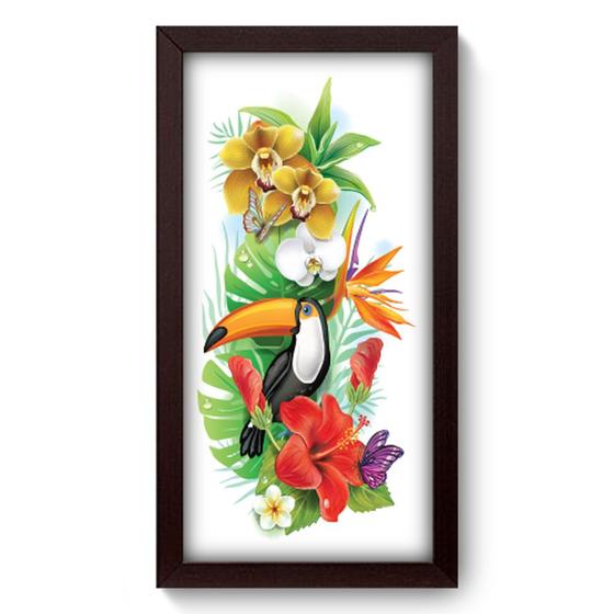 Imagem de Quadro Decorativo - Tucano - 19cm x 34cm - 027qdsp