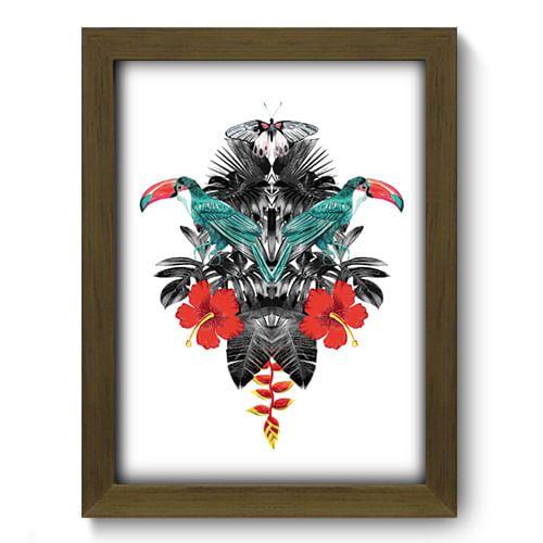 Imagem de Quadro Decorativo - Tucanos - 19cm x 25cm - 227qdsm