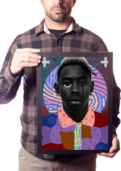 Imagem de Quadro Decorativo Tyler, The Creator Arte Yonkers