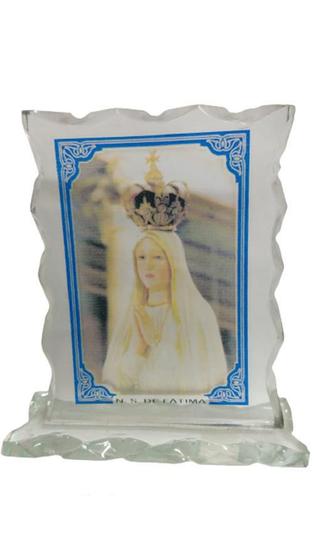 Imagem de Quadro Decorativo Vidro 14,5X12C Nossa Senhora De Fatima-Zp7