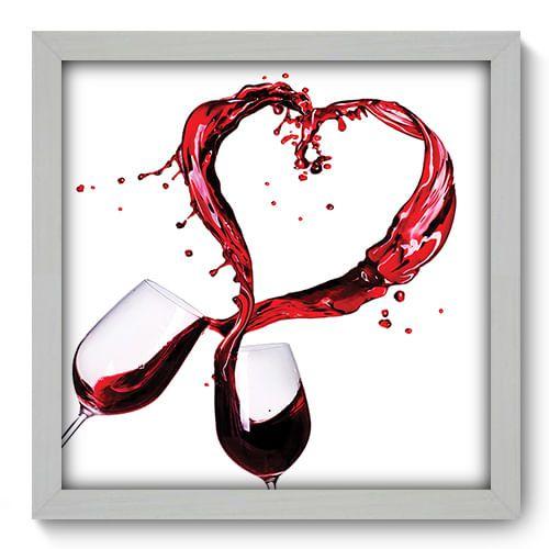 Imagem de Quadro Decorativo - Vinho - 33cm x 33cm - 132qdcb