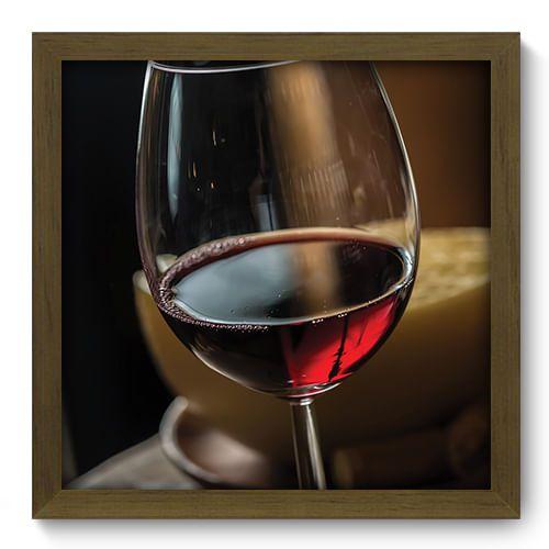 Imagem de Quadro Decorativo - Vinho - 33cm x 33cm - 226qdcm