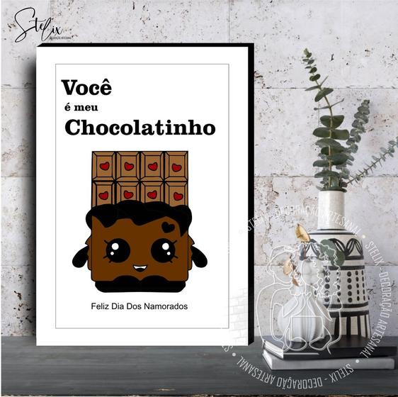 Imagem de Quadro Decorativo Você é Meu Chocolatinho