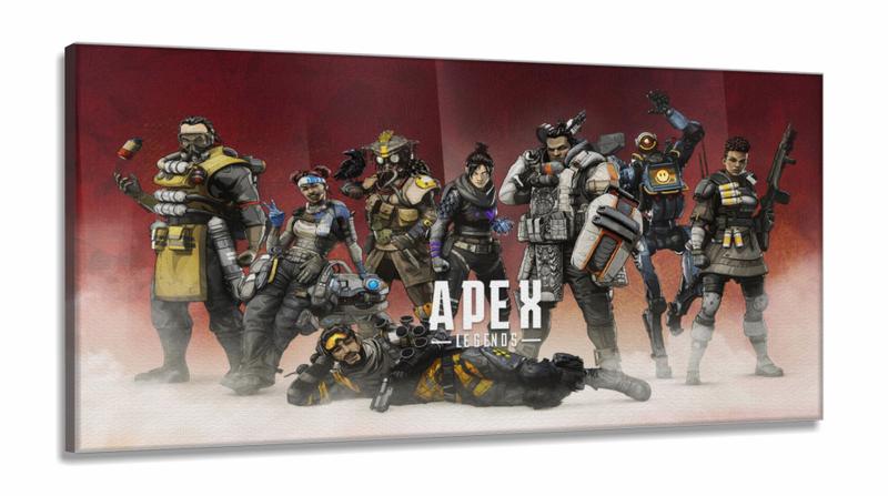 Imagem de Quadro Decorativos Apex Legends em Tecido Canvas 130x60 m01