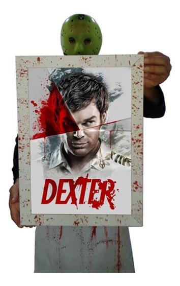 Imagem de Quadro Dexter Morgan Arte Terror Edição Exclusiva