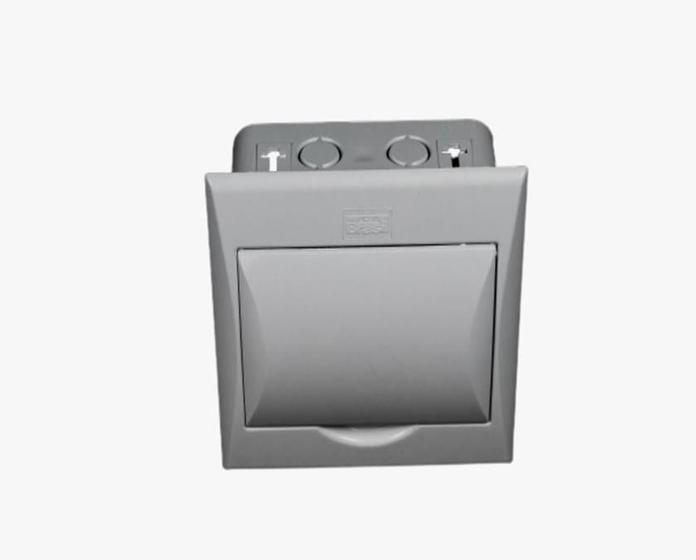 Imagem de Quadro Distribuição 9/12 Disjuntores Branco Embutir Ac&a
